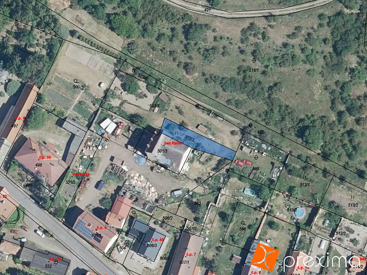 Prodej pozemku 256 m²